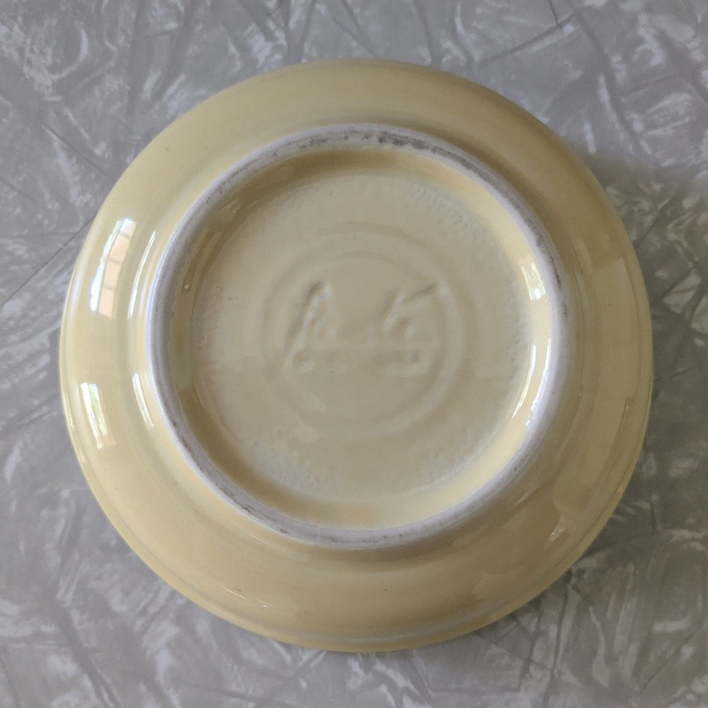 Vintage Fiesta Fiestaware Classic 5 5/8 Inch Small Bowl 15oz Post 1986 Yellow - Picture 4 of 7
